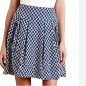 Maeve by Anthropologie Skirt Blue size 2